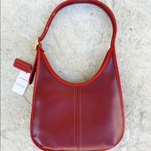 New Coach 2022 Wine Colored Ergo Shoulder Bag Brand New With TAGS